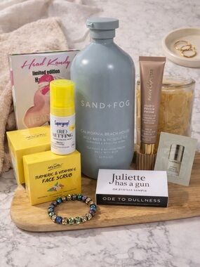 Self Care Beauty Bundle Spa Set Sand + Fog Supergoop MAC Gift Set